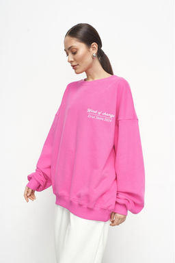Свитшот Wind of change Pink - Erist store фото 3