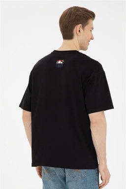 Мужская черная футболка - U.s. polo assn фото 3