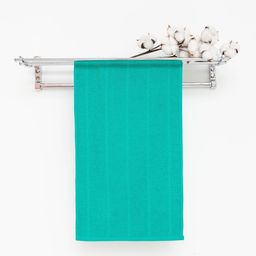 Салфетка махровая универсальная 30х60 см, морская волна, 280 г/м2, хл 100%