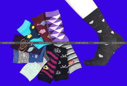 Цена за 10 пар. Носки женские Компьютерные XL (33-35) - Weiwei фото 4