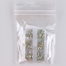 Набор страз Стёклышко, 6 размеров от 1,9 см до 4,6 см - Simaland фото 4