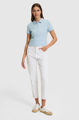 Kad_n A__k Mavi Polo Yaka Basic Ti__rt - U.s. polo assn фото 6