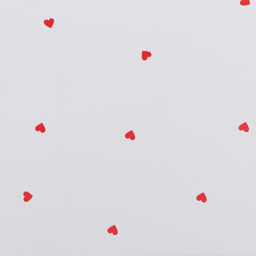 Цена за 20 шт. Плёнка в листах, Сердечки, 58 х 58 5% см - UPAK LAND фото 3