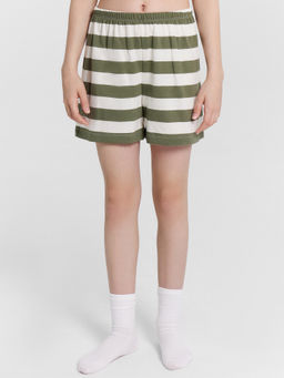 Комплект домашний для девочек в полоску с принтом cute bear - Mark formelle фото 5