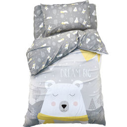 Постельное бельё Этель Большие мечты 143х215 см, 150х214 см, 50х70 см -1 шт, 100% хлопок, бязь 125 г/м2