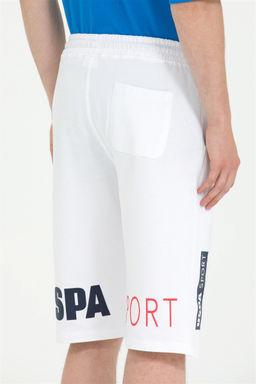 Мужские белые вязаные шорты - U.s. polo assn фото 14