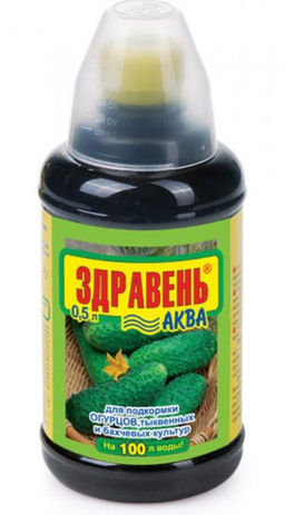 Здравень Аква Огурцы 0,5л. (1упак/12шт) ВХ
