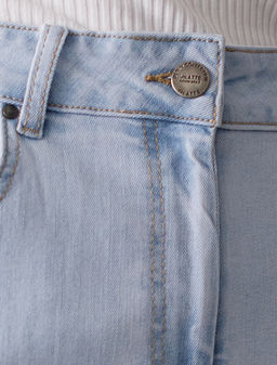 Джинсы из эластичного денима - Vilatte фото 5