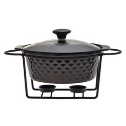 Мармит керамический кргулый 9,5" (6425)