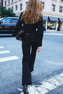 ZW COLLECTION BOOTCUT MID-WAIST JEANS - Zara фото 5