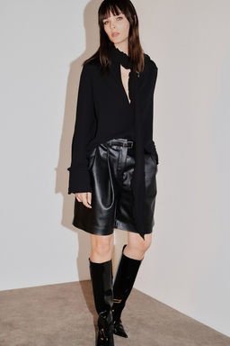 Blusa de volantes con lazada - H&m фото 2