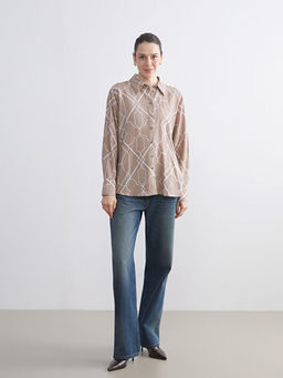 Desenli Kad?n G?mlek