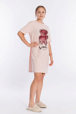 Сорочка М223082Па Розовый - Елена фото 3