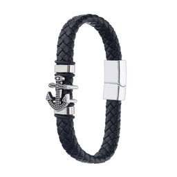 Мужской подарочный набор Якорь 2 в 1: наручные часы, браслет - Simaland фото 5