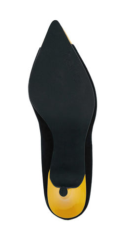 Туфли, черно-желтые - Heine фото 6