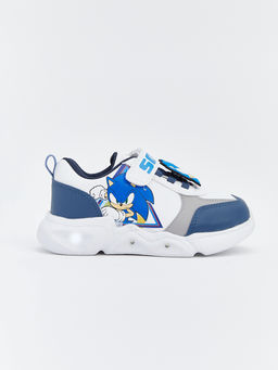 Sonic Bask?l? Erkek Bebek Spor Ayakkab?
