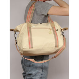 Сумка женская текстиль BoBo-3903-3, 1отд, плечевой ремень, молочный 261570  фото 5