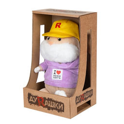 Мягкая игрушка "Хомяк в Кепке", 22 см. DR-250401-22