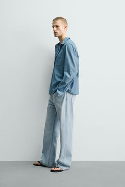 JEANS FLARE FIT / Azul claro - Zara фото 4