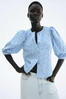 Blusa de popelina - H&m фото 4