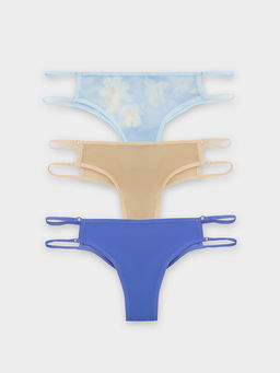 Трусы бразилиана женские в наборе, 3 шт - Mark formelle фото 8