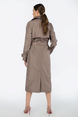 03-3256 Плащ женский (пояс) - El podio фото 5