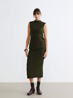 Dik Yaka Kad?n Triko Atlet