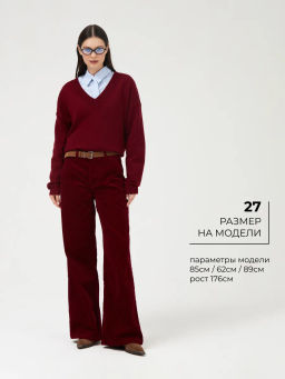 Женские Вельветовые Брюки Свободные - Mossmore фото 82