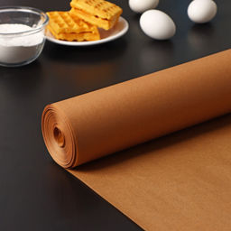 Бумага д/выпечки силиконизированная 380мм*100м коричневая