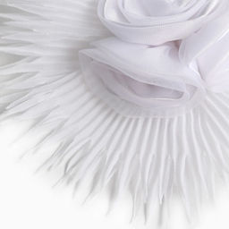 Бант для волос на выпускной, белый, Минни Маус