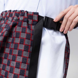 Юбка-килт с необработанными краями, Игра теней - Charutti фото 3