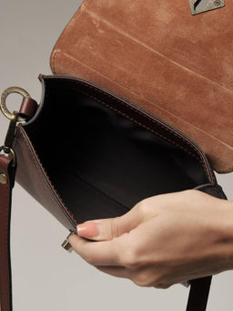 Сумка на плечо Deboro 31033 нельсон/рыжий