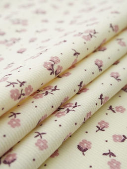 Микровельвет Аниэль цв.сливочный пломбир, ш.1.5м, хлопок-100%, 140гр/м.кв - Купава фото 7