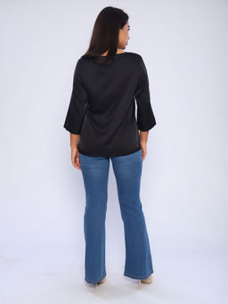 Блуза Ольга_О171/черный - Ihomelux фото 26