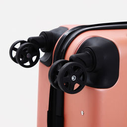 Чемодан малый 20, отдел на молнии, кодовый замок, цвет розовый - Simaland фото 8