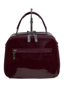 Женская сумка из искусственной кожи, цвет бордовый - Greta фото 2