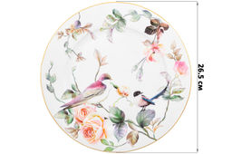 Набор тарелок 2 пр. 26,5*26,5*2 см Певчие птички NEW BONE CHINA - Elan gallery фото 2