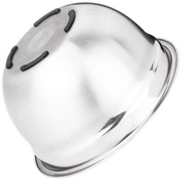 МИСКА AGNESS ГЛУБОКАЯ, НЕРЖ СТАЛЬ, ПРОТИВОСКОЛЬЗЯЩЕЕ ДНО, 18 СМ 1 Л  фото 3