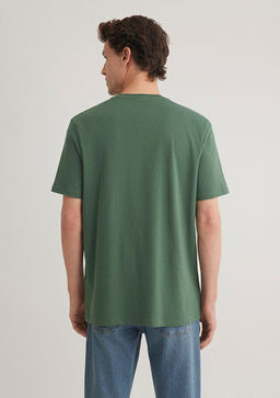 Mavi Jeans Bask?l? Ye?il Ti??rt фото 5