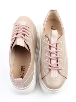 03-M27-24 BEIGE Полуботинки женские (натуральная кожа)