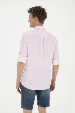 U. S. Polo Assn / Мужская рубашка с длинным рукавом Magnolia - U.s. polo assn фото 5