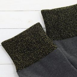 Детские носки 3-5 лет 15-18 см С люрексом Серый - Krumpy фото 4