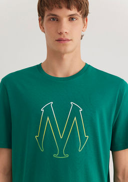 Mavi Logo Bask?l? Yesil Tisort  фото 5