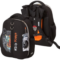 Рюкзак каркасный 38×28×16 см, deVENTE Choice 17L Wild Power, для мальчика