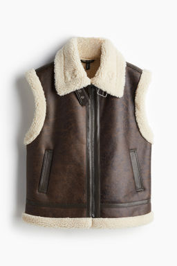 Chaleco con forro de borreguito - H&m фото 9