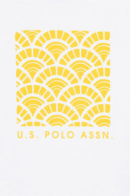 Белая футболка с круглым вырезом для девочек Неожиданная скидка в корзине - U.s. polo assn фото 6