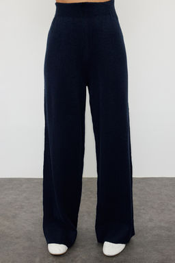 Petrol Crop Genis Kal?p Kruvaze Baglama Detayl? Triko Alt-Ust Tak?m TWOAW24AU00016 - Trendyolmilla фото 4