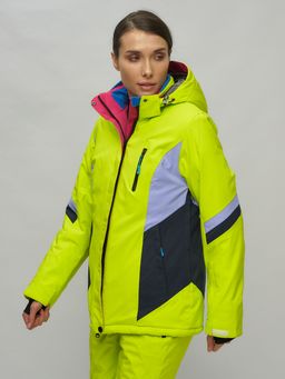 Горнолыжный костюм женский салатового цвета 02201Sl - Chunmai фото 44