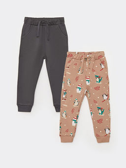 Beli Lastikli Erkek Bebek E?ofman Alt 2li