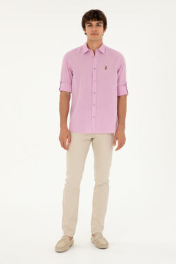 U. S. Polo Assn / Мужская базовая рубашка с длинным рукавом Magnolia - U.s. polo assn фото 11